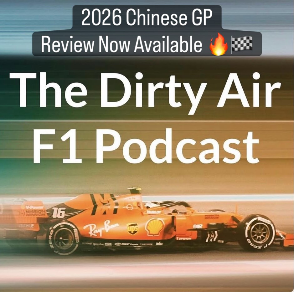 https://youtu.be/5TFcJpkxAe0?si=wnQ0MHofwuDgeMW1
Now available on YouTube and all major podcast carriers.
Enjoy!
#f1 #f1podcast #thedirtyairf1podcast #f1chat