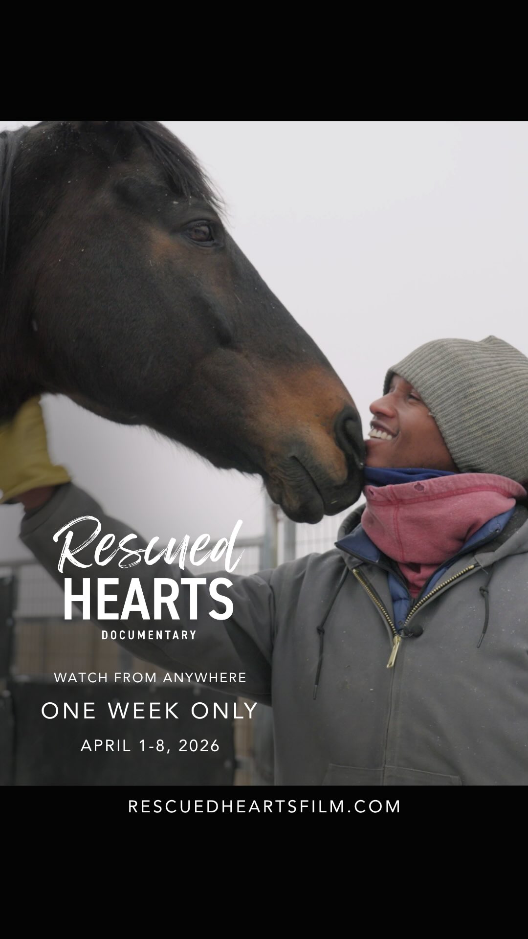 One of the most important moments from one of the most loved scenes in our film.
People have literally emailed us asking if we could send them this quote about forgiveness…
So we wanted to share it with you ❤️
Rescued Hearts is available to watch online April 1 - 8.
Visit rescuedheartsfilm.com
We are so grateful to Nahshon Cook for sharing this bit of wisdom with us. It’s a truth that resonates every time I hear it.
#healingwithhorses
#horsehumanconnection
#emotionalhealing
#rescuedheartsfilm
#forgivenessheals