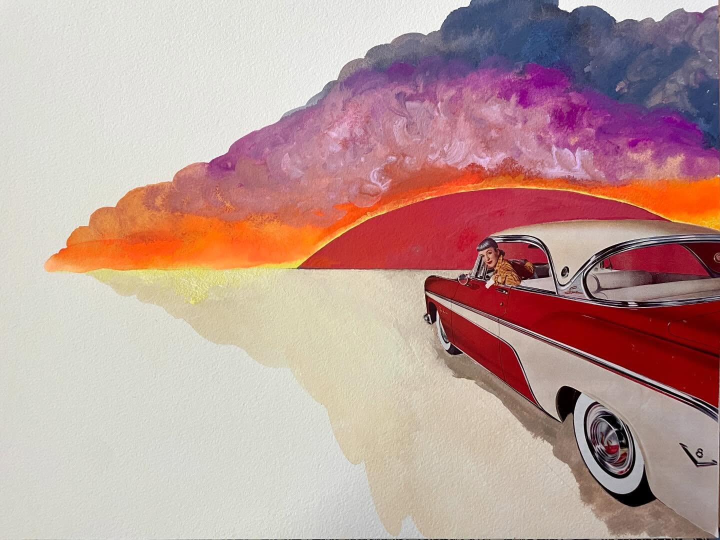 WOMEN IN CARs
new works by @erinmwheeler
opening @mightymightystudio
APRIL 11th Saturday 4:00-6:00
women in cars is an ongoing series exploring escapism, longing, and quietly unresolved moments of a women's life.
save the date
we will also be offering
COLLAGE and PAINT workshop with @erinmwheeler
APRIL 18th Saturday 2:00-5:00