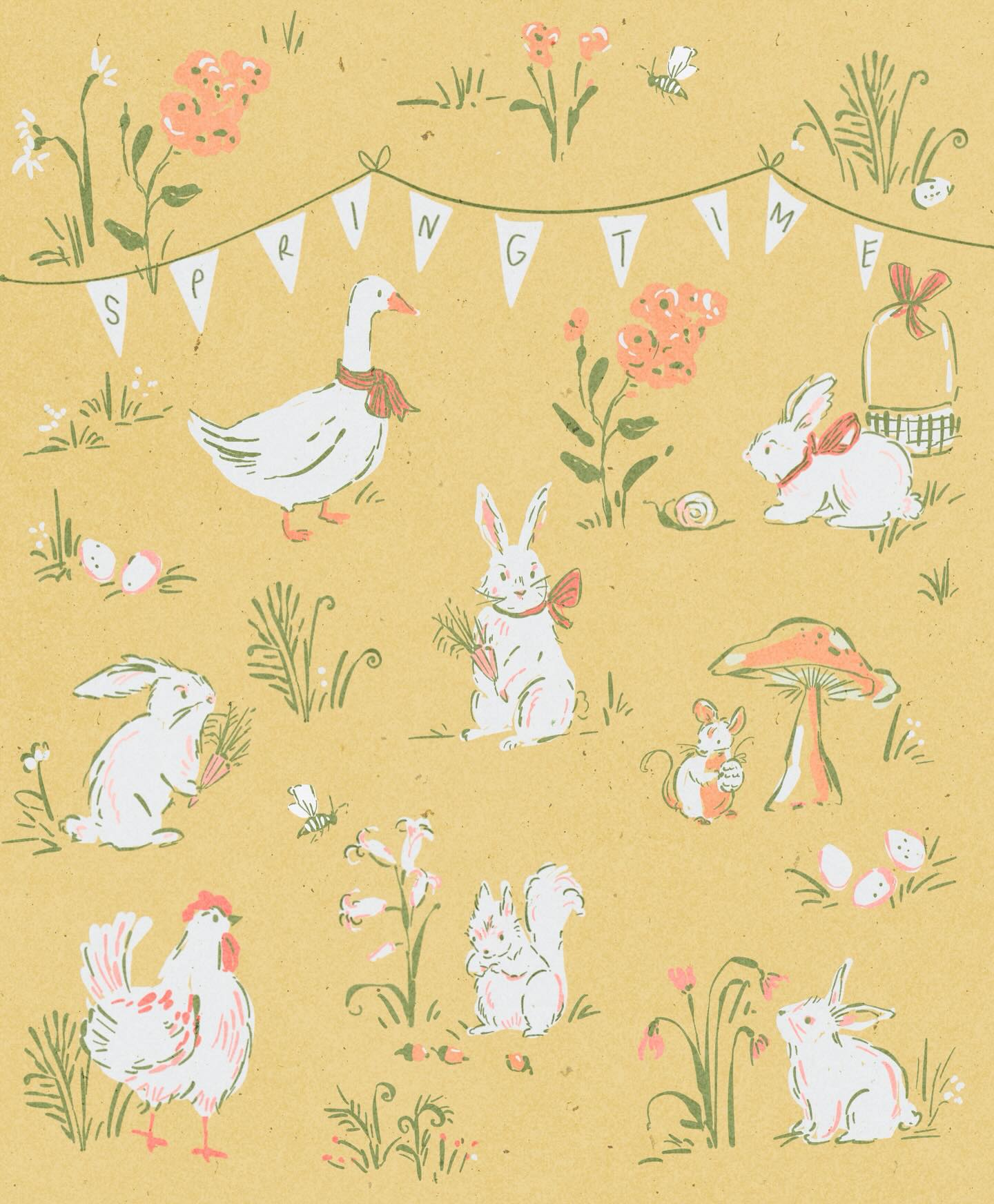 A little sketching today to get ready for April.
#theydrawandgarden #easterillustration #gardenlove #patterndesign #floraldesign
repeat patterns - floral illustration - illustration - vintage - procreate - art licensing - wallpaper patterns - greeting cards - anemones - greeting card designs