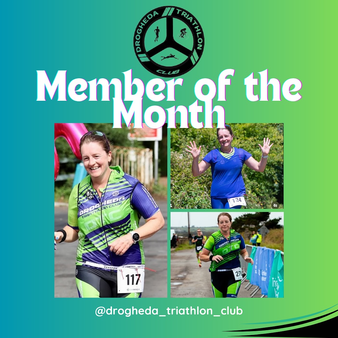 ✨Member of the Month✨
We are delighted to announce March’s member of the month is the wonderful Karen. A proud graduate of last year’s New-to-Tri programme, Karen has gone from strength to strength with her training and participation in national events from sprint distances to local races and now onto Duathlon. A brilliant advocate for Women in Sport and a great training buddy and friend to many in the club. Karen often works shifts and through the night but always manages to make her training work for her. The progression over the last year showcases exactly what the sport is all about, having fun, embracing the challenges and never being afraid to bet on yourself!