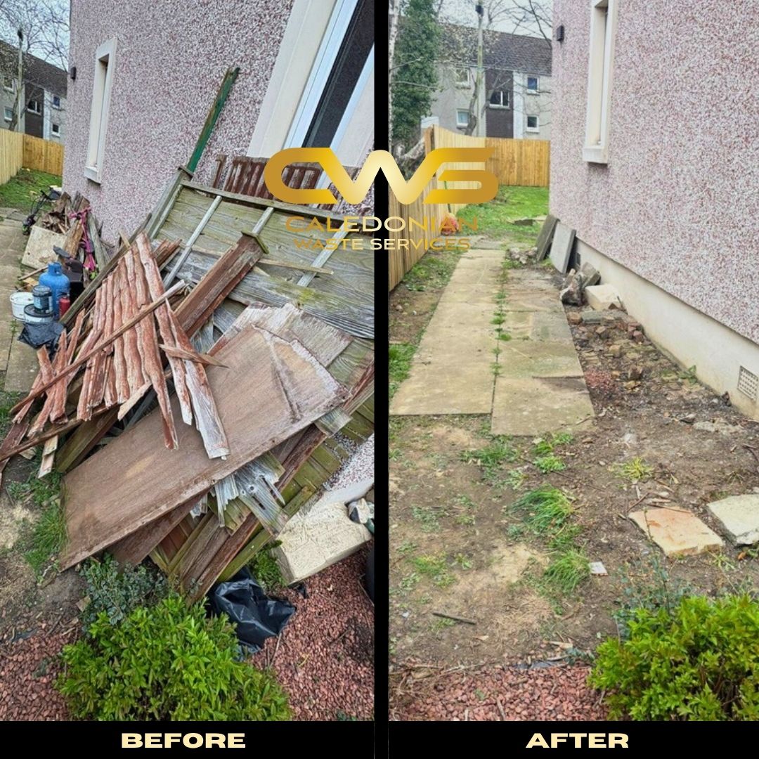 Cleared and out the way.
Broken fencing and unwanted rubbish taken away, leaving a tidy and usable space again.
Get in touch for a quick quote.
#edinburgh #wasteremovalservice #gardenclearance #beforeandafter #localteam #scotland #wasteexperts