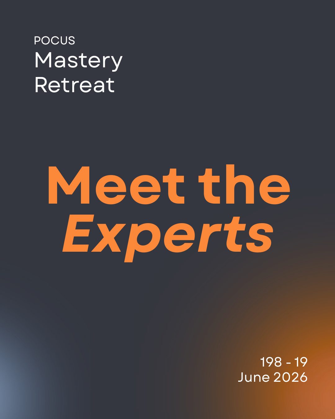 POCUS Mastery starts with the right mentors.
Meet the faculty leading this year’s POCUS Mastery Retreat; experienced clinicians and educators bringing deep subspecialty expertise, practical insight, and real-world teaching experience.
Get to know the speakers shaping the talks and conversations at this year’s retreat 🎙️