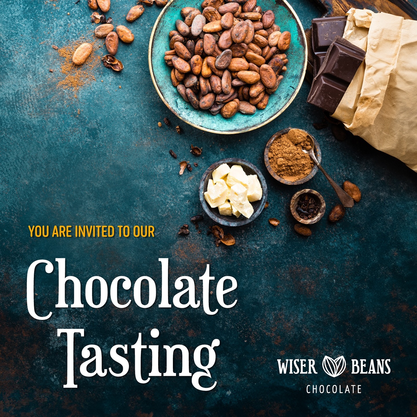 With great excitement I would like to announce our very first Chocolate Tasting Event!
Mission, BC | Exchange: $25
The evening will include samples of a variety of chocolates. Come and learn about their origins, flavours, and benefits! Discover what “bean to bar” truly means. Enjoy singing together in a relaxed, cacao-infused evening.
At the end, take home your favourite chocolate bar! 🍫
Bring something cozy to sit on and instruments of choice if you’d like to sing a couple of songs.
Text or DM to reserve a spot✨
.
.
.
#WiserBeans #OrganicIngredients #CacaoBenefits #cacao #handmadechocolate #cacaoceremomy #smallbusinessbc #cacao #cacaolove #cacaoceremony #plantmedicine #cacaolovers #cacaomedicine #chocolatelover #superfoods #beantobar #newlogo #chocolatebrand #cacaobeans #organicchocolate #wholeingredients #healthyfood #cacaotasting #chocolatetasting