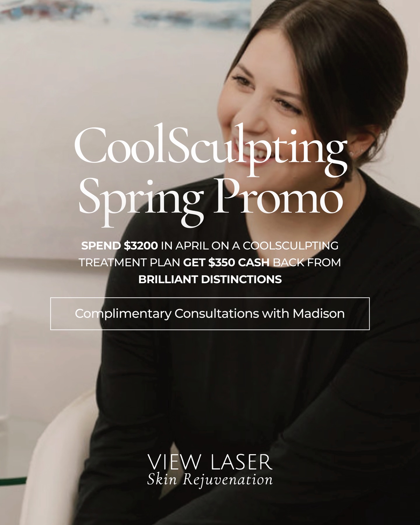 April at View Laser 🌷
Spring is the perfect time to refresh your look and we’ve got two incredible ways to do it:
CoolSculpting Spring Promo
Sculpt your shape with a personalized plan designed just for you.
• Complimentary consultations with Madison
• Spend $3200 on your CoolSculpting treatment plan in April
• Receive $350 cash back through the Brilliant Distinctions
GlowTox Now at View Laser
Your shortcut to that glass skin finish. GlowTox combines non-crosslinked hyaluronic acid with Botox to:
• Deeply hydrate from within
• Smooth fine lines + refine texture
• Boost overall radiance for a natural, luminous glow
Call (604) 943-9399 to book your consultation or book online at viewlaser.com