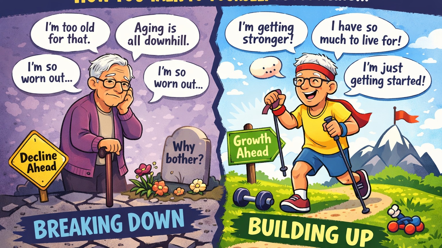 You are not aging… you are programming your future. 🧠✨
A major study found something most people NEVER think about…
👉 The way you talk to yourself about aging actually changes how your body ages.
Let that sink in.
People with a positive mindset about aging lived 7.5 years longer than those with negative beliefs.
7.5 YEARS.
That impact was stronger than:
• Low blood pressure
• Healthy cholesterol
• Ideal weight
• Even not smoking
Researchers from Yale University followed 660 adults over decades.
The difference?
Not genetics.
Not luck.
👉 Their BELIEFS.
People who saw aging as growth instead of decline:
• Took better care of themselves
• Had lower stress hormones
• Had less inflammation
• Fought harder when facing health challenges
Now here’s the part most people miss…
Every time you say:
“I’m too old for that”
You’re not just talking.
You’re training your body to decline.
But if you start saying:
“I’m just getting started”
Your body listens to that too.
Your mindset isn’t just mental.
👉 It’s biological.
So be careful what you “prescribe” to yourself.
Because your future is listening. 👀
#agingwell #longevity #mindsetmatters #healthspan #wellnessjourney #antiagingnaturally #healthyaging #functionalmedicine #holistichealth #selftalk #mentalfitness #biohacking #longevitytips #healthmindset #inflammation #stressreduction #wellnesstips #ageisjustanumber #strongereveryday