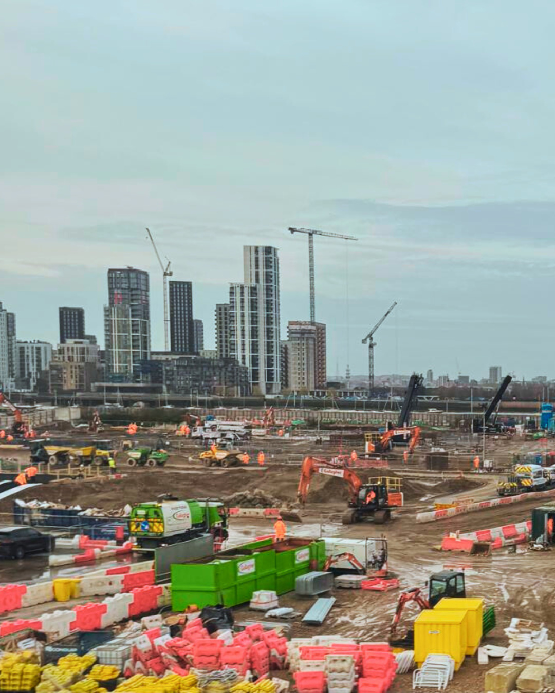 Another day, another site in East London.
Excited to see how this one takes shape - watch this space over the next two years!
.
.
#ConstructionLife
#LondonConstruction
#ProjectInProgress
#BuiltEnvironment
#ComingSoon