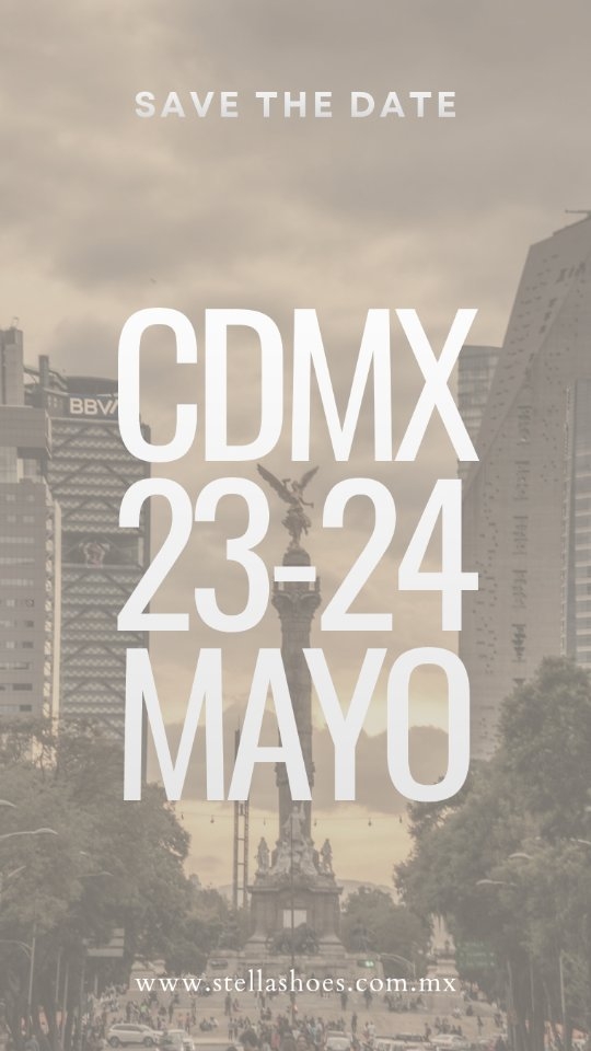 ✨ Novias de Ciudad de México… esto es para ti ✨
Este 23 y 24 de mayo estaremos en CDMX creando momentos únicos contigo 💫
Si sueñas con unos zapatos de novia diseñados especialmente para ti, esta es tu oportunidad 🤍
Vive la experiencia Stella Shoes:
👠 Diseña desde cero
💍 Comodidad para disfrutar TODO tu gran día
✨ Atención personalizada 1:1
⚠️ Cupo súper limitado ⚠️
Agenda con anticipación para asegurar tu lugar
💌 Envíanos DM para más información
🌐 O agenda directo en nuestra página web
Será un placer ser parte de uno de los días más importantes de tu vida ✨
#NoviasCDMX #ZapatosDeNovia #BrideToBeMexico #Novias2026 #BodaCDMX ZapatosPersonalizados BrideShoes WeddingShoesMexico NoviasMéxico StellaShoes