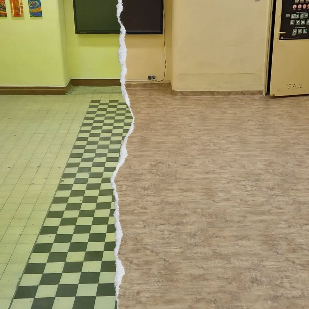 "🎉 Wielkie hurra! 💃🕺 Nasza firma Castor Damian Studniarek wreszcie ukończyła remont podłogi w sali lekcyjnej! 🛠️💼 Przygotujcie się na nowe przygody edukacyjne w nowym stylowym otoczeniu! 📚🎨 #remontczasstart #nowapodłoga #CastorDamianStudniarek #salalekcyjna #edukacyjneprzygody #stylowyremont #wielkiehurra #pracanadremontem #odnowasalonu #zmianynalepsze #nowewyposażenie #inspirującesrodowisko #kreatywnasala #projektowaniewnetrz #rozwijajswojemiejsce #nowemożliwości #poprawainfrastruktury #innowacyjnyremont #wartobyłoczekać #podłogamarzeń #edukacjazpazurem