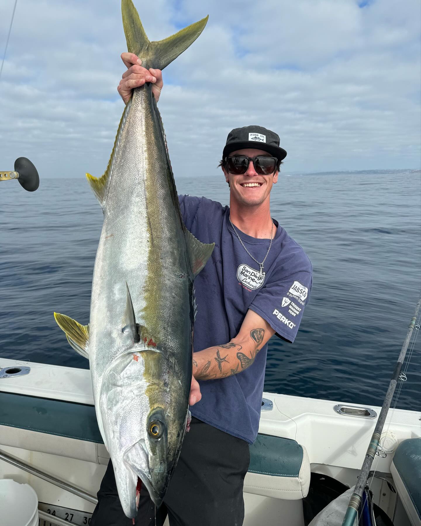 The “off-season” provides. We’ll be fishing through the winter- dm to get on the schedule! @aftco #anyfishanywater #seewhatsoutthere