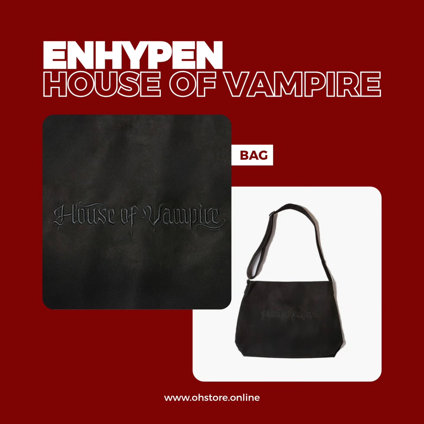 𝐄𝐍𝐇𝐘𝐏𝐄𝐍 <HOUSE OF VAMPIRE : MERCH>
📦 ENVÍOS A TODO MÉXICO.
🦇 BAG $1,350MXN
🦇 VOICE KEY HOLDER $680MXN 𝐌𝐢𝐞𝐦𝐛𝐫𝐨 𝐚 𝐄𝐥𝐞𝐠𝐢𝐫
🦇 PIN BADGE $290MXN 𝐌𝐢𝐞𝐦𝐛𝐫𝐨 𝐚 𝐄𝐥𝐞𝐠𝐢𝐫
❣️ HEESUNG DISPONIBLE EN LOS MIEMBROS A ELEGIR.
¿CÓMO ORDENAR?
⋆ Pregunta disponibilidad por inbox.
⋆ Aparta con al menos el 50% y liquida antes del 15 de Abril. Encuentra el Método de Pago en Historias Destacadas.
⋆ Envía tu comprobante de pago vía inbox y revisa que estés enlistadx en la Master List (tiempo de tolerancia para que te registremos: 72 hrs. no reclames antes por favor).
⋆ ¡Listo! Podrás revisar mediante la Master List tu pedido en cualquier momento, será el medio por el que demos actualización cuando envíen los pedidos y cuando ya los tengamos con nosotros.
⋆ Si no liquidas tu pedido a tiempo se perderá el anticipo sin derecho a reembolso.
❌️ 𝗡𝗢 𝗔𝗖𝗘𝗣𝗧𝗔𝗠𝗢𝗦 𝗖𝗔𝗡𝗖𝗘𝗟𝗔𝗖𝗜𝗢𝗡𝗘𝗦 ❌️
Si quedas mal no se te volverá a tomar un pedido con facilidades de pago o apartados, tendrás que pagar el costo completo.
⁉️ 𝗗𝗨𝗗𝗔𝗦 𝗙𝗥𝗘𝗖𝗨𝗘𝗡𝗧𝗘𝗦
1. ¿Cuándo llega mi pedido? Regularmente lo envían dos semanas después de su fecha de estreno.
2. Si requieres envío, págalo una vez que tu producto haya llegado y posteriormente rellena el formulario de envíos. También puedes encontrarlo en Notion.
3. ¿Qué es un POB? Pre-Order Benefit. Regalos que únicamente se dan durante la temporada de preventa.
ℹ️ PRECIOS YA INCLUYEN IVA.
📅 Esta merch será enviada a Mediado de Junio.
⚠️ IMPORTANTE: Cargos aduanales (en caso de existir) se cobrarán al recibir el paquete. Para este artículo ya han sido calculados, por lo que es poco probable que haya cambios. Aún así podría ocurrir, serán enlistados en la Master List en caso de haberlo.