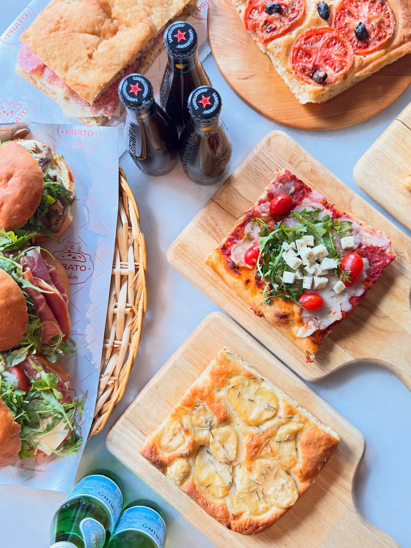 Our focaccia sandwiches start with schiacciata, a Tuscan flatbread made with olive oil imported from Tuscany, then layered with Italian-imported deli cuts like Prosciutto di Parma, mortadella, capocollo, prosciutto cotto, and fresh buffalo mozzarella.
Stop in and taste Italy. ๐ฎ๐น๐ฅชโจ
#jerseycity #newjerseybakery