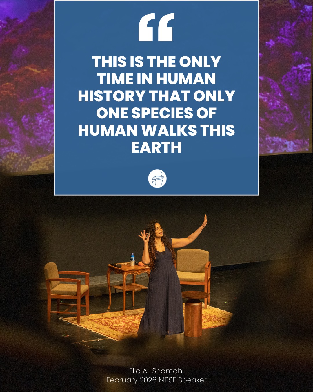 For most of our story, we weren’t alone.
There were at least seven species of humans walking this planet. Our ancestors shared the earth with others who were just as complex, and in some cases, more experienced than we were.
So, how did we become the last ones standing?
When Ella Al-Shamahi took the MPSF stage, she took our subscribers deep into the story of Homo sapiens and what it means to be the only human species left.