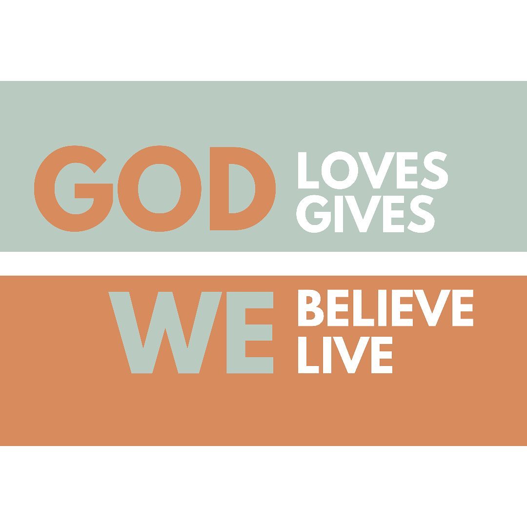 It's one of the most famous verses in the Bible and a beautiful summary of the gospel – the good news of Jesus. In a nutshell; God loves and gives; and we believe and live. God defines love and initiates a relationship with us; and we receive and respond with faith. God shows his love by giving his most precious gift; and we accept the gift and discover eternal life. This is news worth dwelling on, news worth celebrating, news worth sharing.
So, let's do that together on Sunday arvo!