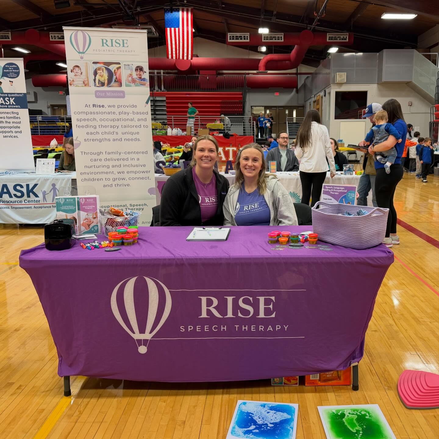 Come see us today at Striding for Awareness Resource Fair in Carlisle! 💜
