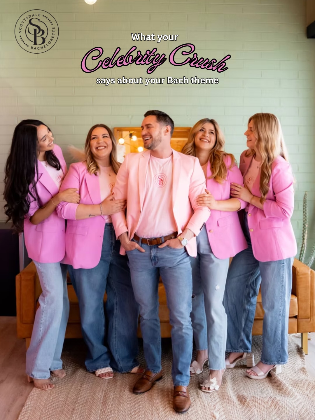 We saw @bach_babes post and screamed. Such a cute idea. We had to try our own version because…. We wanted to include Justin Bieber 💜🪩👟🖤 and while we’re at it… who’s your celebrity crush? Did we miss someone?! Comment below and let us know!
For the best bachelorette themes and more think of us, Scottsdale Bachelorette 🪩