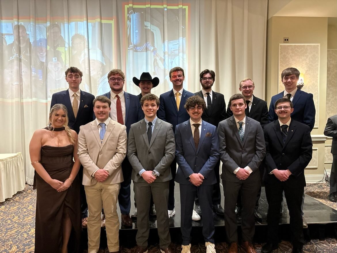 This past weekend some of our brothers attended Sigma Alpha’s 33rd Founders Day Celebration. They had a great time supporting women in agriculture. Congratulations to brother Trey Gratz for being elected the 2026 Sigma Stud!