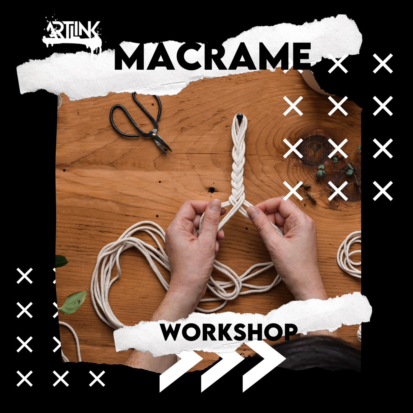 Learn. Knot 🪢 Create
Come and sit around the table, relax and learn hands-on macrame! Just a beginner or experienced this workshop is for everyone!
Spots are limited — be sure to tie your spot down before they’re all gone!
#macrameworkshop #artlink #macrame #clarksvillecommunity #visitclarksville