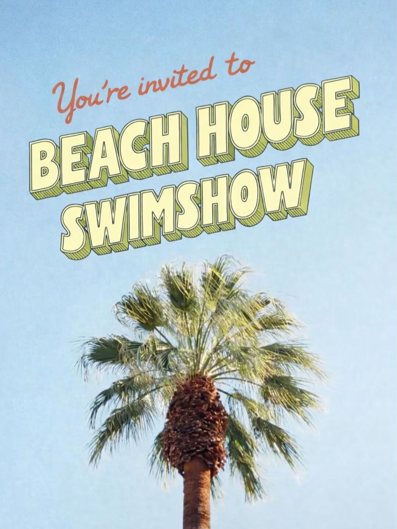 @beachhouseswimshow Sat, April 18
get your tickets!! 🩵🫶🏻👙
Link in bio!