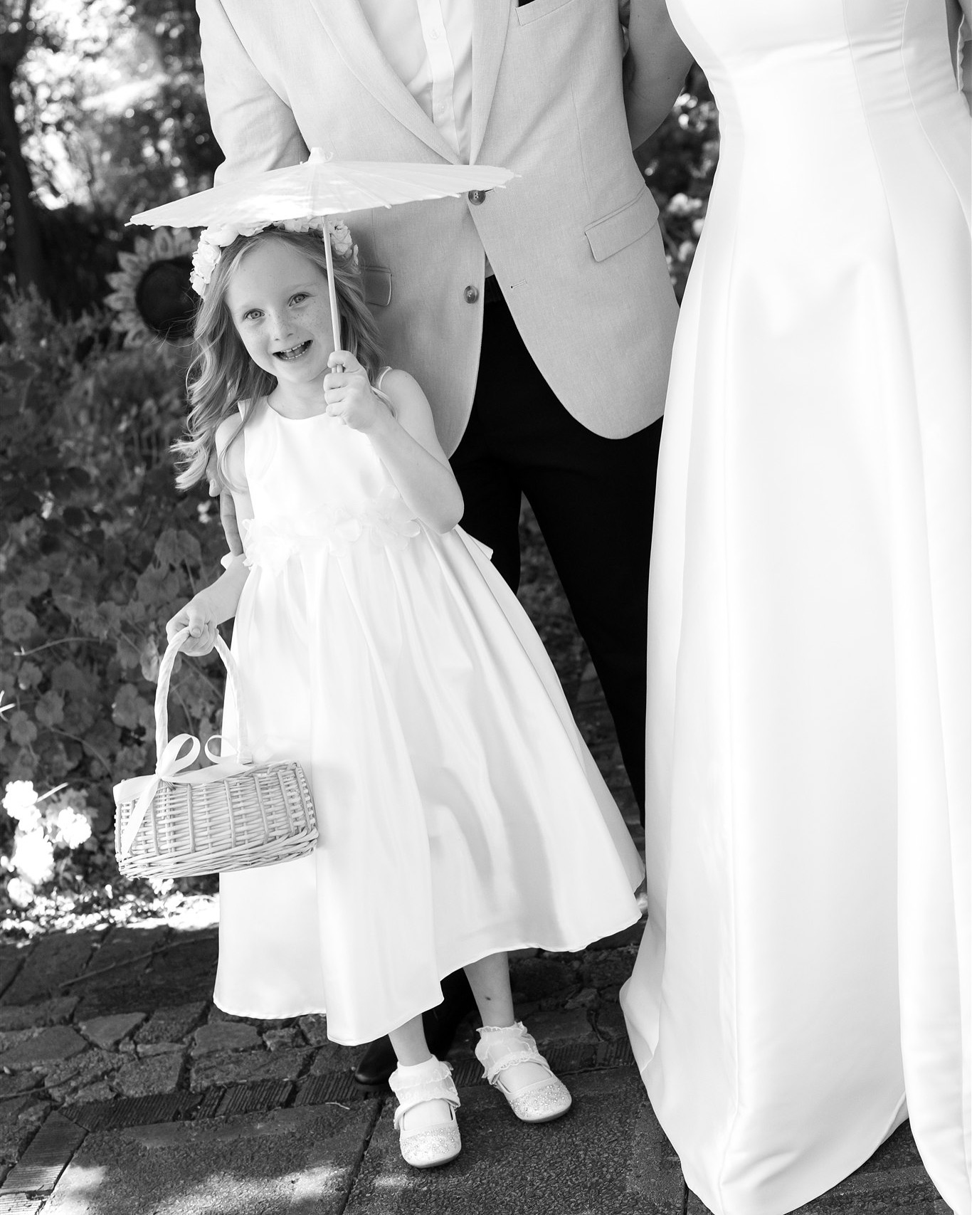 A wedding day is made up of so many micro moments that are constantly unfolding, we as photographers are constantly switched on to observe and sometimes even predict these little moments. Just like this one, we were about to take a family photo but our littlest member found some flowers on the ground, so of course his curious little heart had to take a look. Then his big cousin wrangled him up for the photo, all whilst grandma was watching and smiling at them β₯οΈ