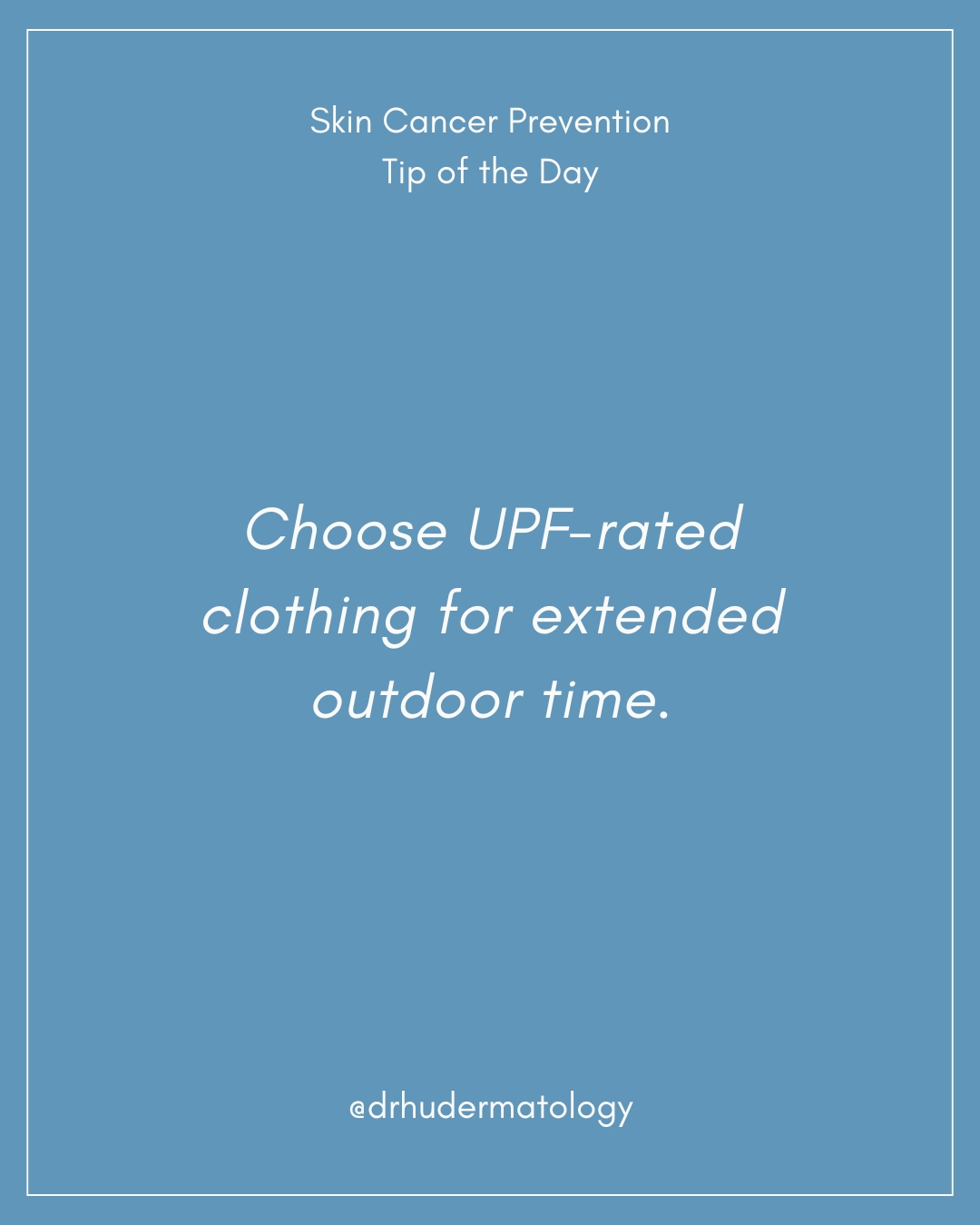 Skin Cancer Prevention Tip of the Day 💡
Choose UPF-rated clothing for extended outdoor time.
Protecting your skin doesn’t have to be complicated! Small daily habits make a big difference over time.
Save this post to come back to later 📌
Share with someone who needs this reminder 🤍
Follow for more tips!
📞 Call: 520-382-3330
➤ Visit: 2732 N. Alvernon Way Tucson, AZ 85712
➤ Visit: www.specialistsindermatology.com
#SpecialistsinDermatology #TucsonArizona #SkinCancerPrevention