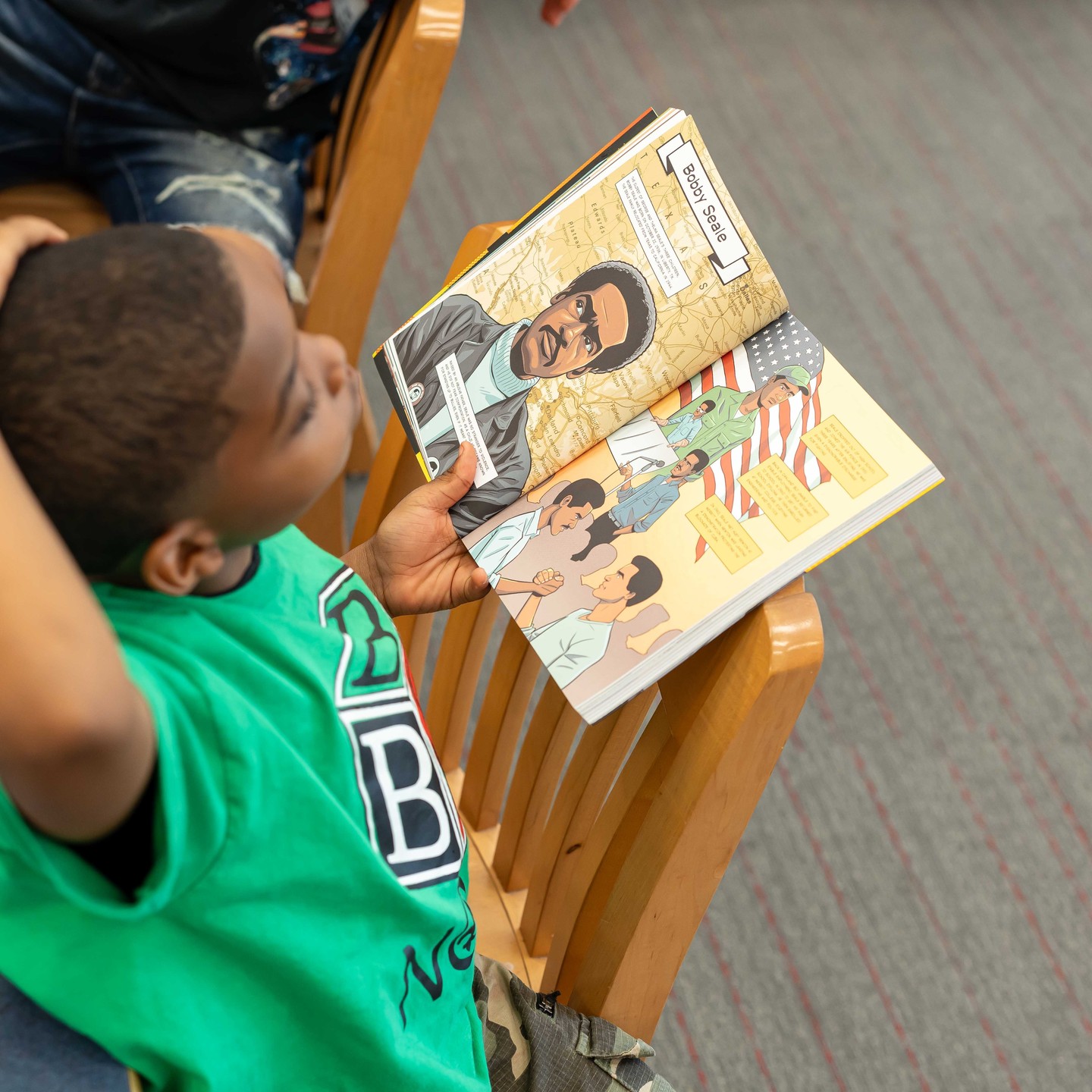 BBR’s 41st Book 📚 Club Selection. “The Black Panther Party: A Graphic Novel”
📸: @studiocolin_collove8
#black_boys_read_nola #black_boys_read_504 #blackboysread #blackboysmatter #blackboyjoy #read #reading #readingtime #readabook #readmore #readingisfun #readingforfun #readingchallenge #readinglife #readingtogether #readingtochildren #readers #readersofinstagram #readingwithkids #readingmatters #readingispower #diversebooks #diversebooksmatter #diversereads #blackauthors #blackcharacters #blackauthors #bookclub #bookcommunity #representationmatters