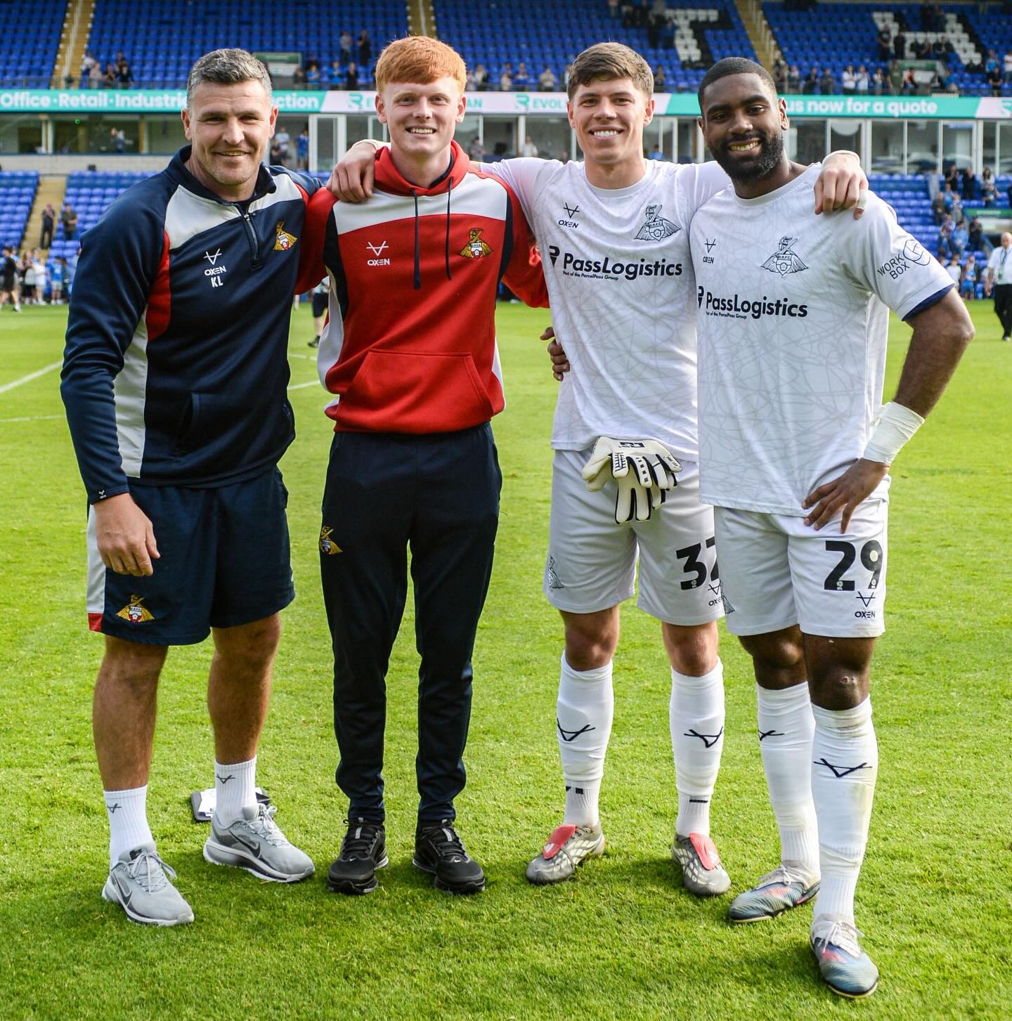 The GK Union ๐งค
A season full of ups and downs, but what a group. You made coming into work every single day an absolute pleasure.
@tltutala โ a season youโll look back on as one you didnโt know you needed. After so much early success in your career, this year tested you in different ways. Youโll have learned more about yourself than ever before. Your mental resilience has been outstanding, and itโs been brilliant to see you grow as a person and get back to your very best ๐๐ป๐งค
Two debuts this season for Jake (20) & Jacob (19) โ a testament to the hard work they put in every single day on the training ground. Both marked the occasion with clean sheets ๐๐ป๐งค
A massive thank you as well to @ianlawlor & @zanderr1 โ two top goalkeepers who played a huge part this season, but more importantly, two incredible people.
Time for a well-earned restโฆ and then we go again next season ๐งค
@drfcofficial