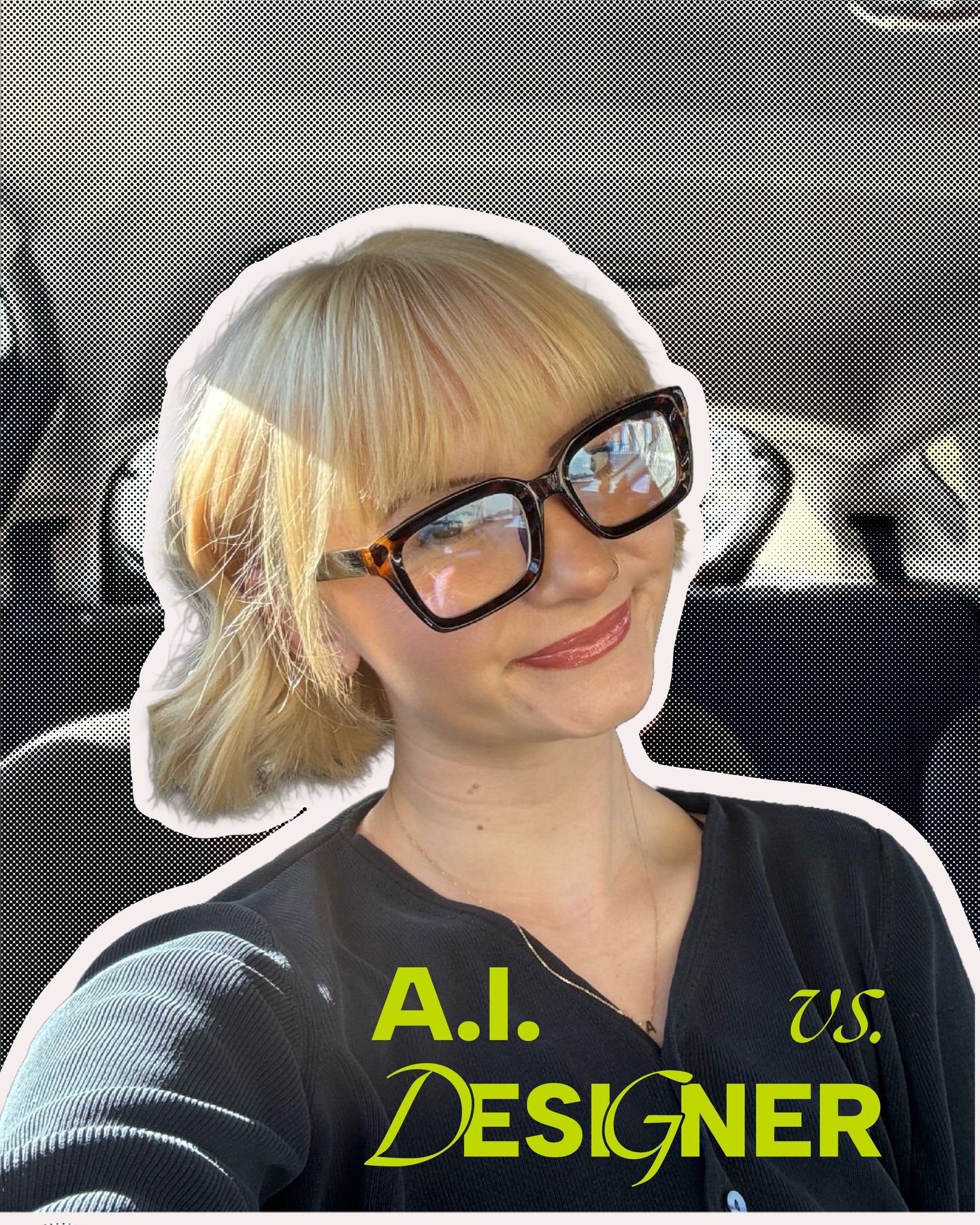 I’m currently trying to gentle parent AI, so I won’t be too harsh. Using AI as a tool to build your business is fine! From one business owner to another, I know it is A LOT.
HOWEVER, having a scalable brand identity allows you to grow that business and go beyond wherever you are now freely and confidently!
A.I. will never be able to replicate a human experience and at the end of the day, that’s exactly what you brand needs to connect! 👩🏼💻✨
ChatGPT vs Designer designing a brand identity, logo suite, intentional design.