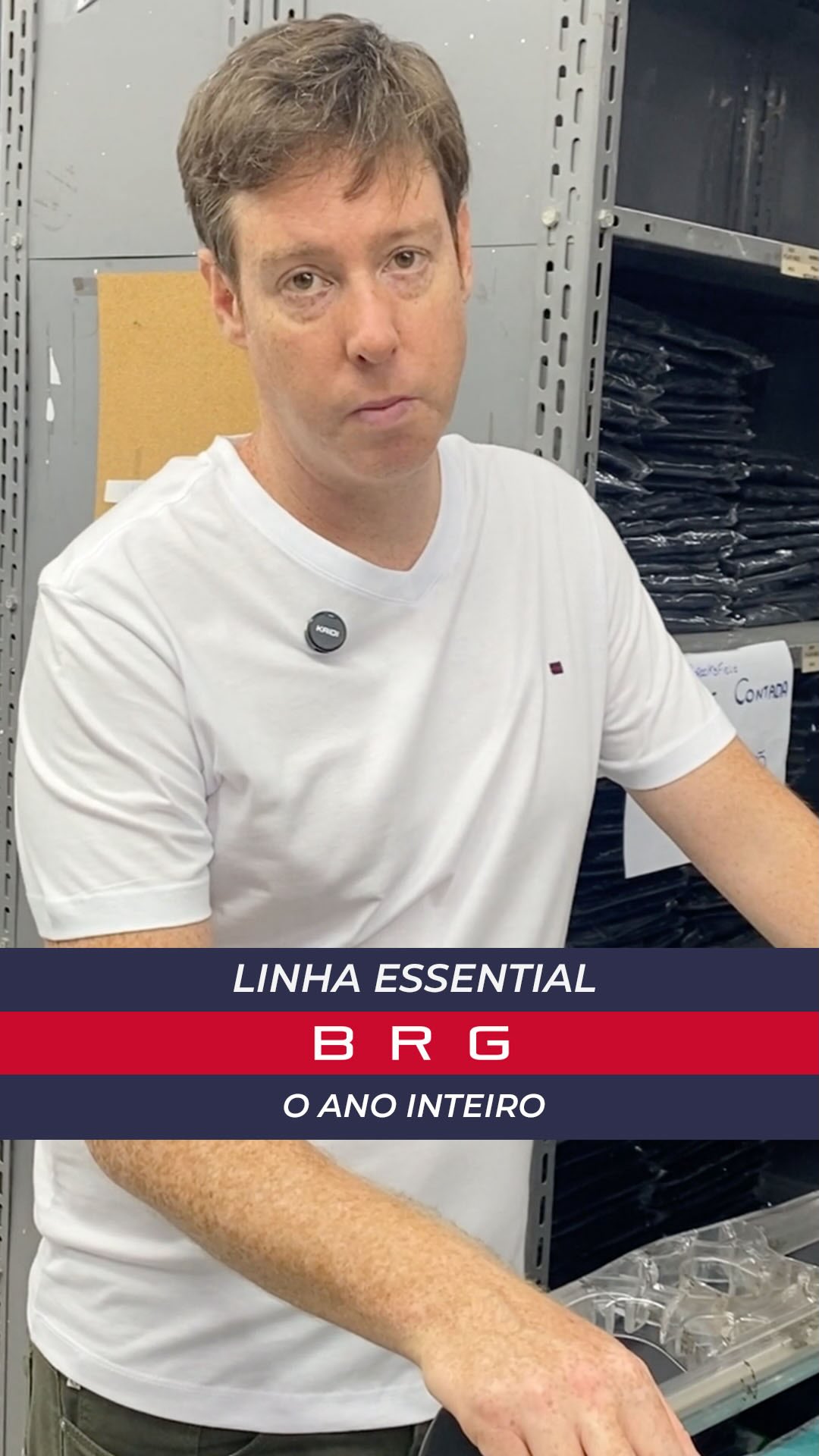 Lojistas, se vocês querem vender BRG o ano inteiro, tem uma linha que não pode faltar no seu mix: ESSENTIALS.
