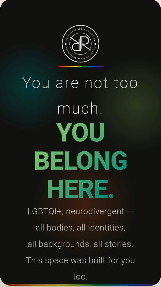 Hi. Its me.
Sharing all my education. Boring.
I'm also the parent of 2 neurodivergent kiddos.
I also love Star Wars.
So much the Millennium Falcon flies out of my traps.
Yup.
I'm on a journey to mesh my yin and yang.
My feminine and masculine.
Find balance in the force
I want to teach YOU to find yourself again.
Like i have.🤘🏽
Join us
@relentlessrebelevolution
Small group classes
1:1 60min sessions
1:1 30 min sessions
#latinetrainer