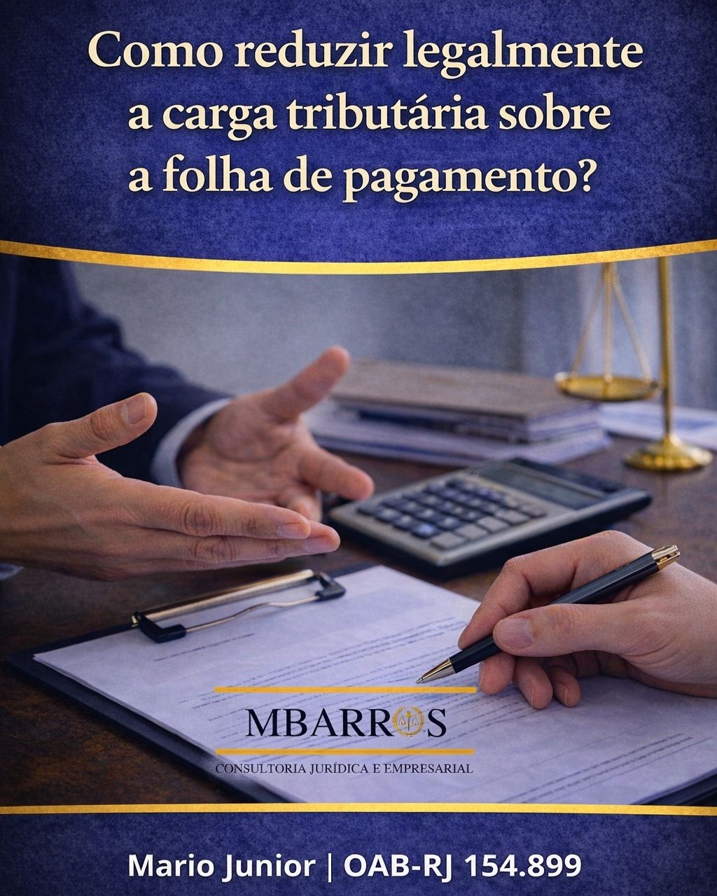Muitas empresas ainda recolhem INSS sobre verbas que não têm natureza salarial, como aviso-prévio indenizado, férias indenizadas, dentre outras.
Esses valores não integram o salário de contribuição, pois não remuneram o trabalho — apenas compensam um dano ou uma perda.
Quando a empresa, no Lucro Presumido ou Real, recolhe INSS sobre verbas indenizatórias, acontecem dois problemas simultâneos:
- Paga mais do que deveria, mês após mês;
- Perde a chance de recuperar valores dos últimos 5 anos, já que a legislação permite a restituição ou compensação de contribuições recolhidas indevidamente dentro desse período.
Ou seja: revisar a folha não é apenas uma medida de conformidade — é uma oportunidade financeira.
Ao corrigir a classificação das verbas, a empresa economiza para sempre, reduz riscos de autuação e ainda pode recuperar tudo o que pagou a mais nos últimos 60 meses, desde que haja documentação adequada.
👉A pergunta estratégica é: Sua empresa está pagando INSS onde não deveria — ou já está aproveitando a chance de recuperar o passado e economizar no futuro?
Para maiores dúvidas e/ou esclarecimentos, conte conosco: nossa equipe está preparada para atender sua empresa e seu contador com objetividade e eficiência, em todo território nacional.
MBARROS ADVOCACIA - CONSULTORIA JURÍDICA E EMPRESARIAL
TEL. / PHONE (22) 99746-5596
E-MAIL: tributarui@mbarrosadvocacia.com
SITE: www.mbarrosadvogados.com.br
EM DEUS NÓS CONFIAMOS / IN GOD WE TRUST
👉Link na Bio e nos destaques