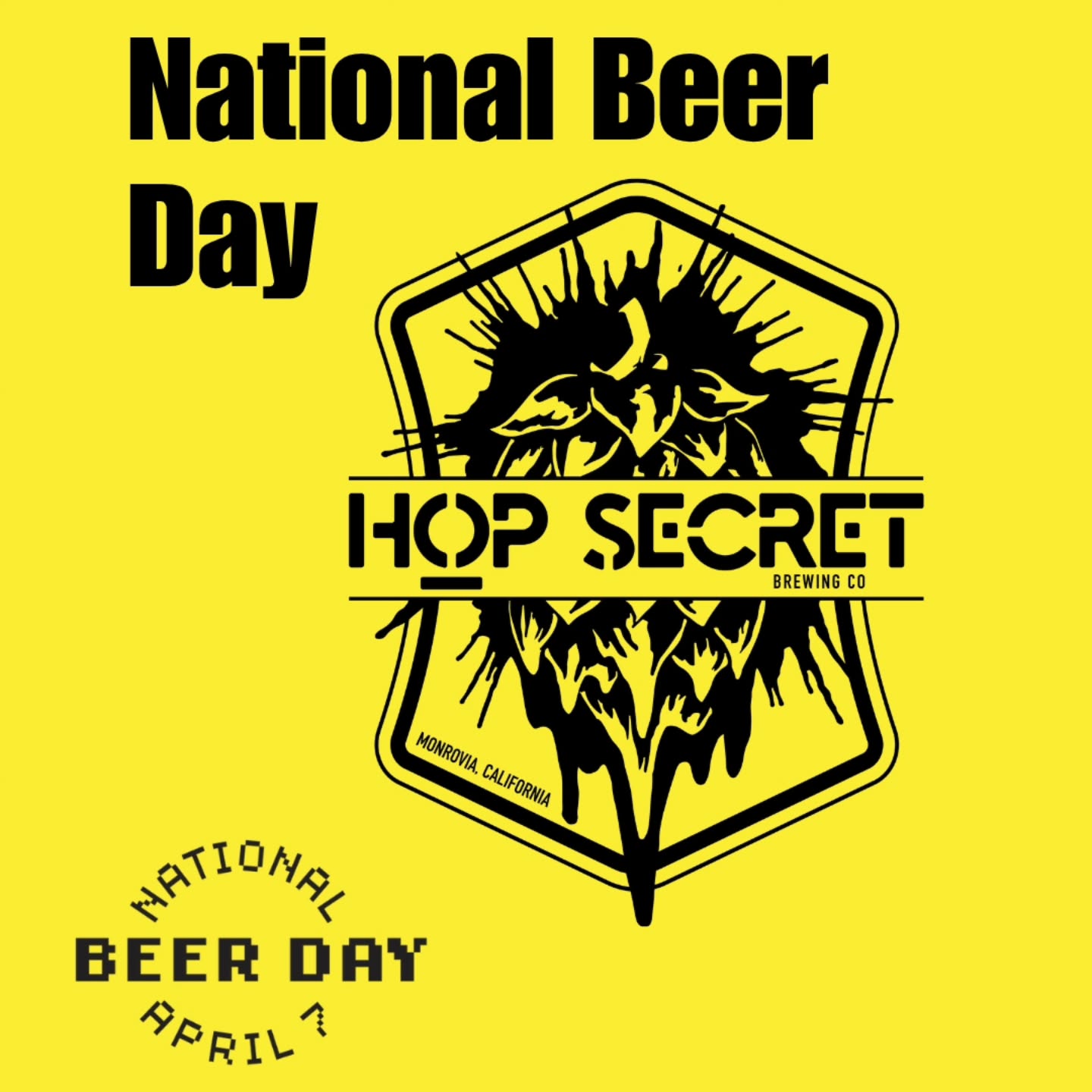 It’s National Beer Day… you know what to do 🍺
We’ve got the beers, you bring the thirst.
From crispy lagers to hoppy West Coasts—something for everyone behind the bar today.
#NationalBeerDay #HopSecret #BeerDay #SupportLocal