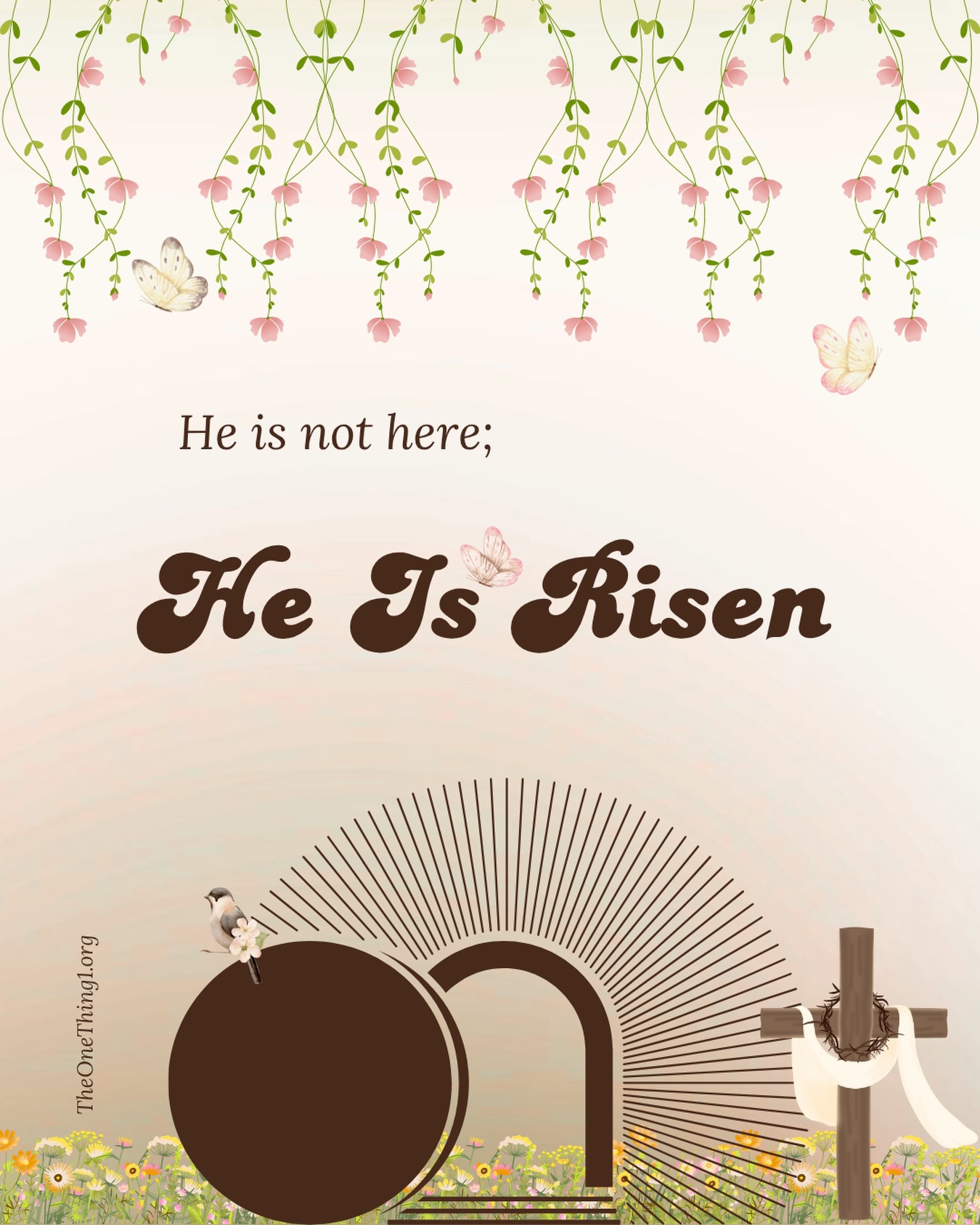 The Resurrection is not merely a moment in time, nor an event to be observed; He is the Person who now lives within every believer.
✾
This day is not just a remembrance; it is a revelation.
✾
We are risen in Him.
His life is now our own.
His victory, our victory.
And the same power that raised Him from the dead is the very power that sustains us, strengthens us, and carries us, moment by moment, breath by breath.
✾
We celebrate the Resurrection because He is worthy, because He is the most glorious reality.
✾
Jesus Is Alive and we abide in Him… and He in us.
✾
Scripture of Meditation:
✾
“Jesus said to her, “I am the resurrection and the life. He who believes in Me, though he may die, he shall live.” John 11:25.
✾
“Who was delivered up because of our offenses, and was raised because of our justification.” Romans 4:25.
✾
“But if the Spirit of Him who raised Jesus from the dead dwells in you, He who raised Christ from the dead will also give life to your mortal bodies through His Spirit who dwells in you.” Romans 8:11.
✾
“Now to Him who is able to do exceedingly abundantly above all that we ask or think, according to the power that works in us.” Ephesians 3:20.
✾
He is not here; He Is Risen!
Blessings🌻