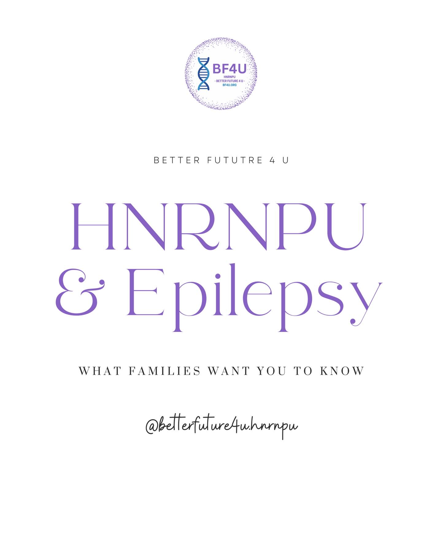 For families living with HNRNPU, epilepsy is not just a diagnosis, it is part of everyday life.
Early seizures, sleepless nights, constant monitoring, and the unknowns that come with it.
On Purple Day, we share this reality to raise awareness for rare epilepsies and the urgent need for research and better treatments. 💜
#PurpleDay #HNRNPU #RareEpilepsy #EpilepsyAwareness #BF4U