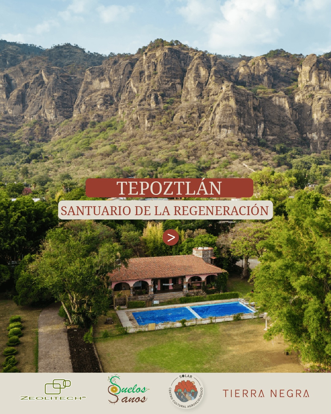 Un lugar también puede ser parte del aprendizaje 🌱
Este curso se realizará en Solar Centro Agroecológico, en el Valle de Atongo, Tepoztlán; un espacio donde la permacultura, la regeneración y la vida del suelo se practican todos los días
Aprender rodeados de montaña, naturaleza y comunidad cambia por completo la experiencia
📍 Valle de Atongo · Tepoztlán
📅 17 al 19 de abril
⏳ 3 días · 20 horas de formación práctica
💬 Escribe CURSO en los comentarios para recibir la información
📱 O inscríbete por WhatsApp: 735 358 8513
#SueloVivo #AgriculturaRegenerativa #RegeneracionDeSuelos
