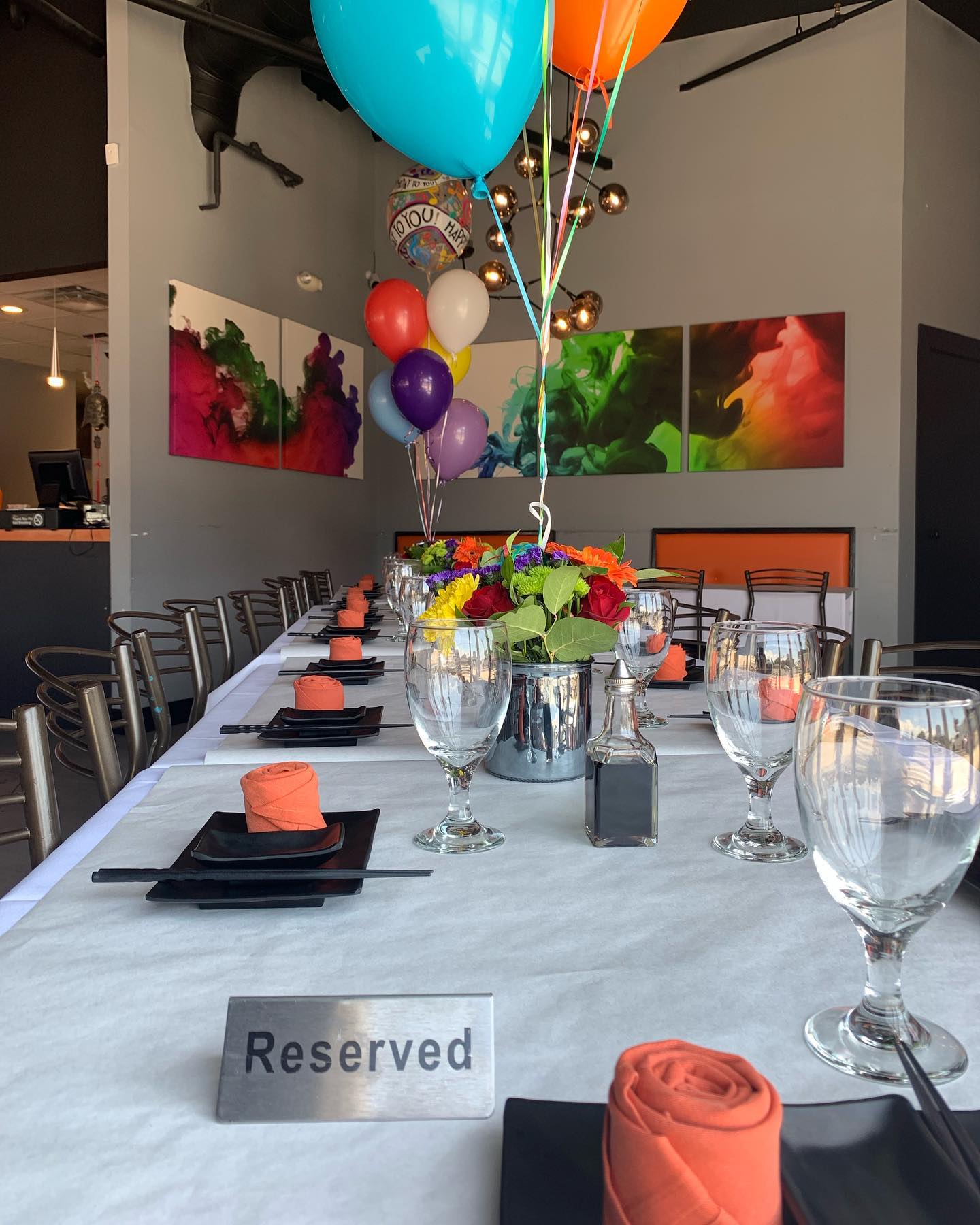 Whether it’s a large party, private sushi making classes, networking socials, or our paintnites that we have every week? We have the room to accommodate for all your gatherings and event needs. 🎉 🎨 🍣 *
*
*
*
*
*
*
#Utah #Murray #801 #Views #SLC #SaltLakeCity #Yelp #UtahRestaurants #YelpSLC #Foodie #Like #August #Sushi #Drinks #Instafood #Foodgasm #TGIF #SundayFunday #Weekend #GrubHub #UtahGrubhub #Delivery #Weekend #Healthy #Contemporary #NoFilter #Party #Healthy #RSVP