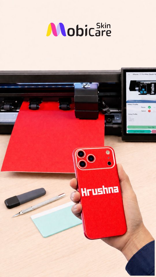 Mobicare software in-built cutting plotter machine, see the result in 4 steps.
#mobicare #mobicareskins #mobileshop #skincutting #mobilebusiness