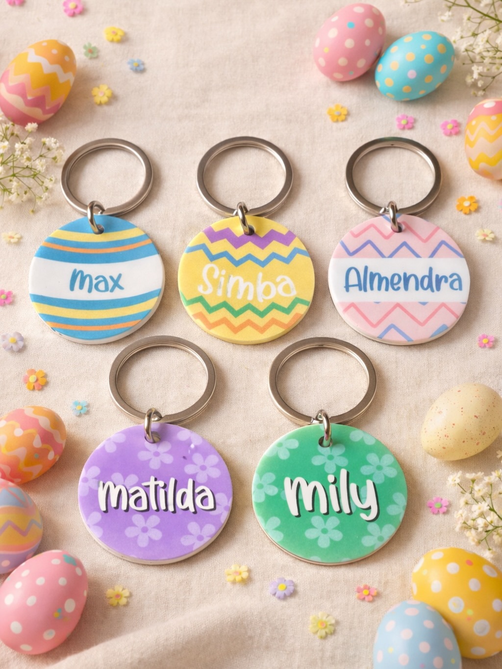 Nueva colección de Pascua 🐣🌸
Plaquitas personalizadas con diseños inspirados en los clásicos huevitos 🪺 Llenas de color, pero hechas para el día a día.
🧡 Resistentes
🧡 Livianas
🧡 Seguras
Edición limitada ✨
Ya disponibles por DM, WhatsApp y laplaquita.pe 💻🛍️