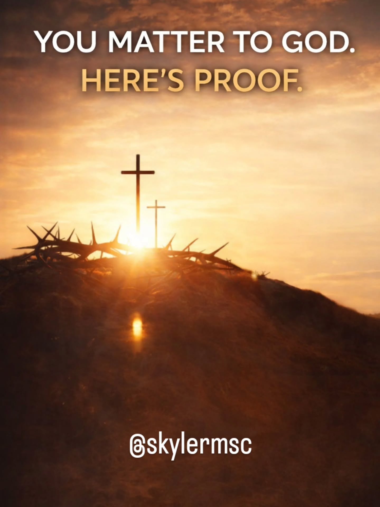 You matter to God.
Here’s the proof.
Easter reminds us, Jesus gave His life for us, John 3:16.
Jesus said, “It’s not the healthy who need a doctor, but the sick.” Luke 5:31
Sin made us spiritually sick and separated us from God.
But Jesus came to restore us.
You can come back to Him.
You can repent, be forgiven, and start again.
Pray this:
Lord, I come to You today.
Forgive me of my sins.
Come into my life, change me, and make me new.
I believe in Jesus.
Amen.
If you prayed that, DM me.
If you need a Bible, I’ll send you one, US only. I like the @spiralbible and @youversion
Share this with someone who needs it.
#EasterMessage #YouMatterToGod #FaithJourney #ChristianWomen #StartAgain