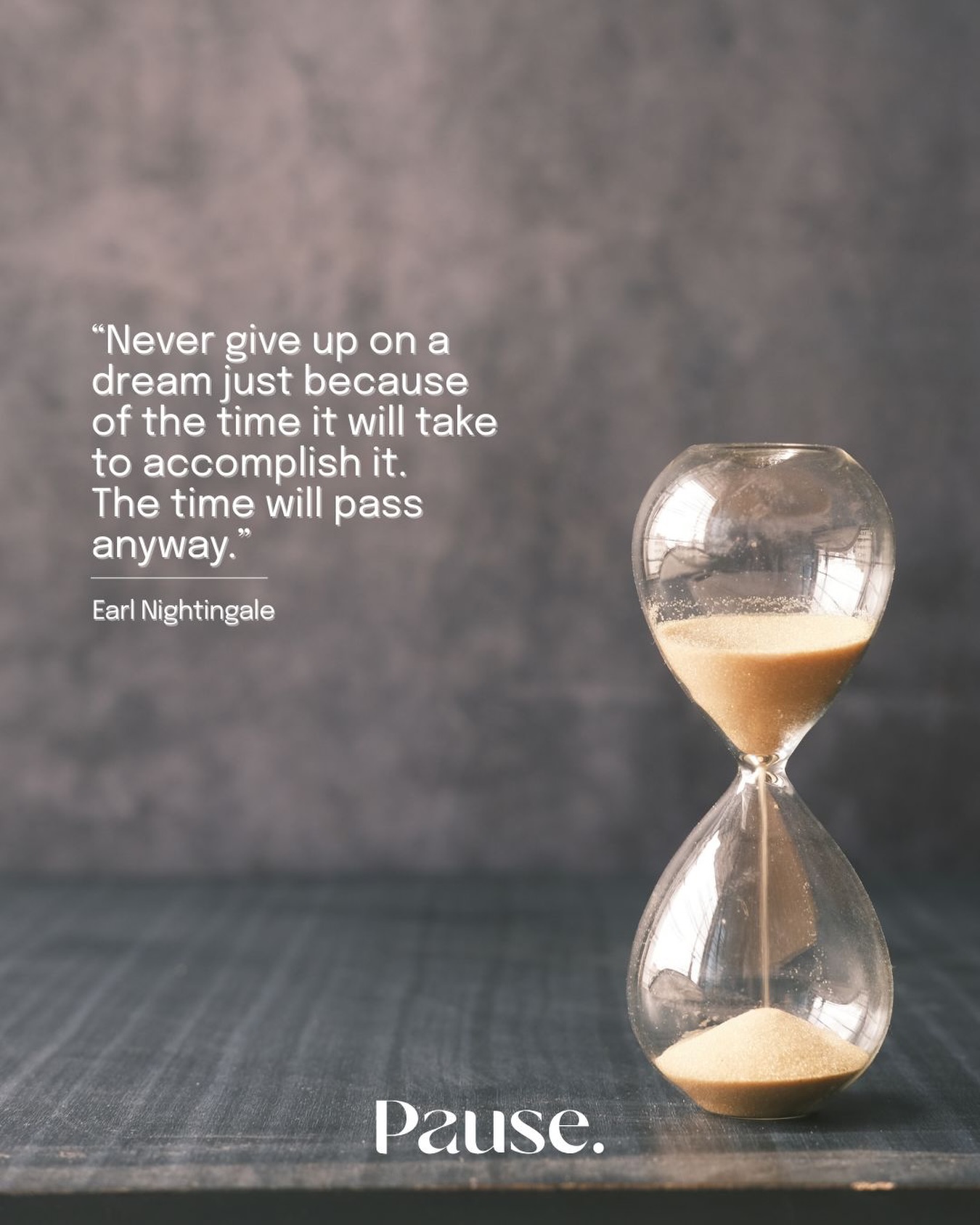 Time will pass either way - you may as well spend it building something. ✨
#pausecollective #mindfulliving #mindfullife #motivation #dreambig