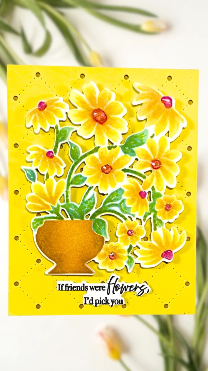 🌼 Spring is in the air! I am sharing a little ink blending behind the scenes featuring Layered Spring Florals from the March Brass & Bliss Craft Co. release.
🌼 Click the link in my bio for a list of supplies.
@brassandblisscraftco #brassandblisscraftco #brassandbliss #cardmaking #cardmaker #papercrafts