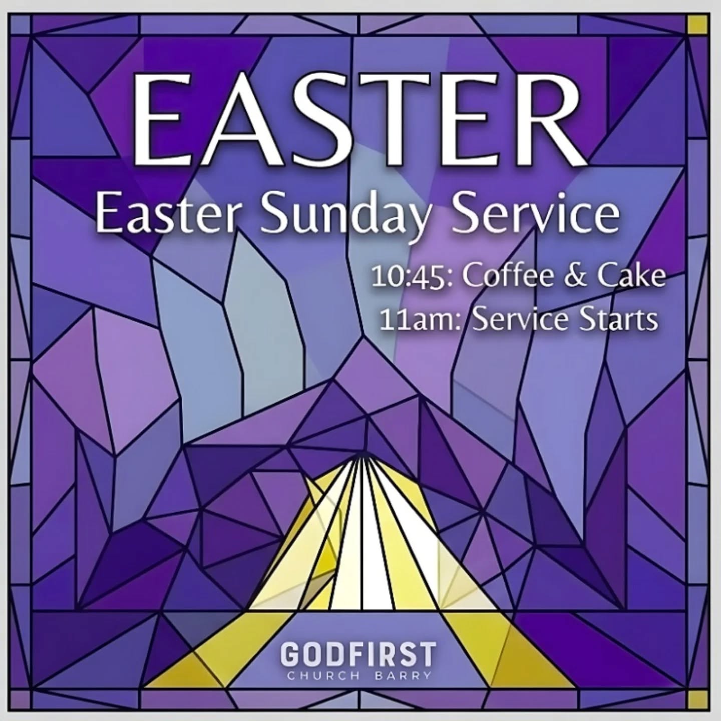 Easter Sunday Celebration!
Come ready to rejoice and celebrate our Saviour and Redeemer who has defeated sin and conquered death!
โ๏ธ