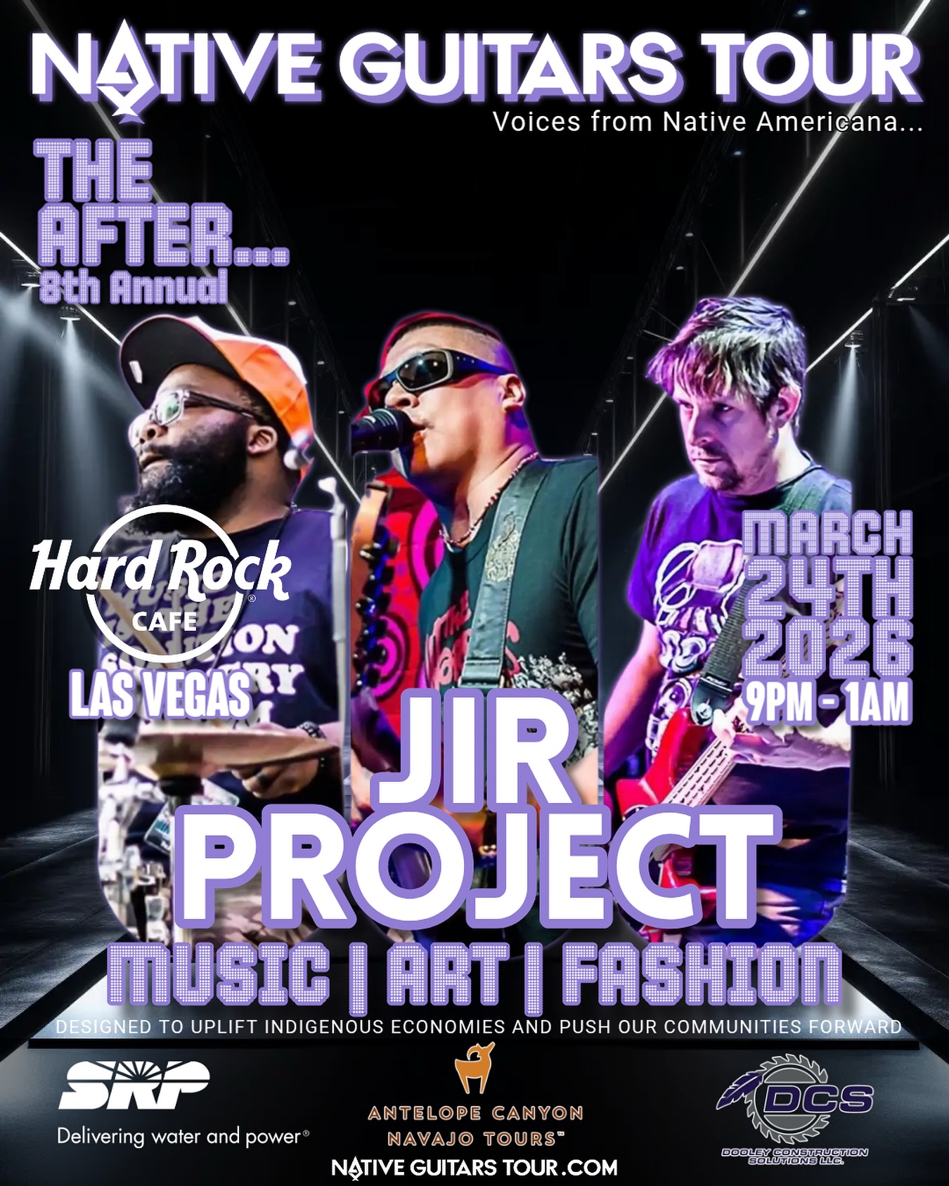 Tonight we gonna do it. Vegas on the concert level of the Hard Rock 🎸 Join us tickets available at nativeguitarstour.com