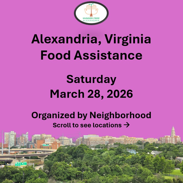 On Saturday, March 28, 2026, here are open locations in Alexandria, VA for food assistance, organized by neighborhood. Everybody deserves to eat. #help #finding #food #alexandriava