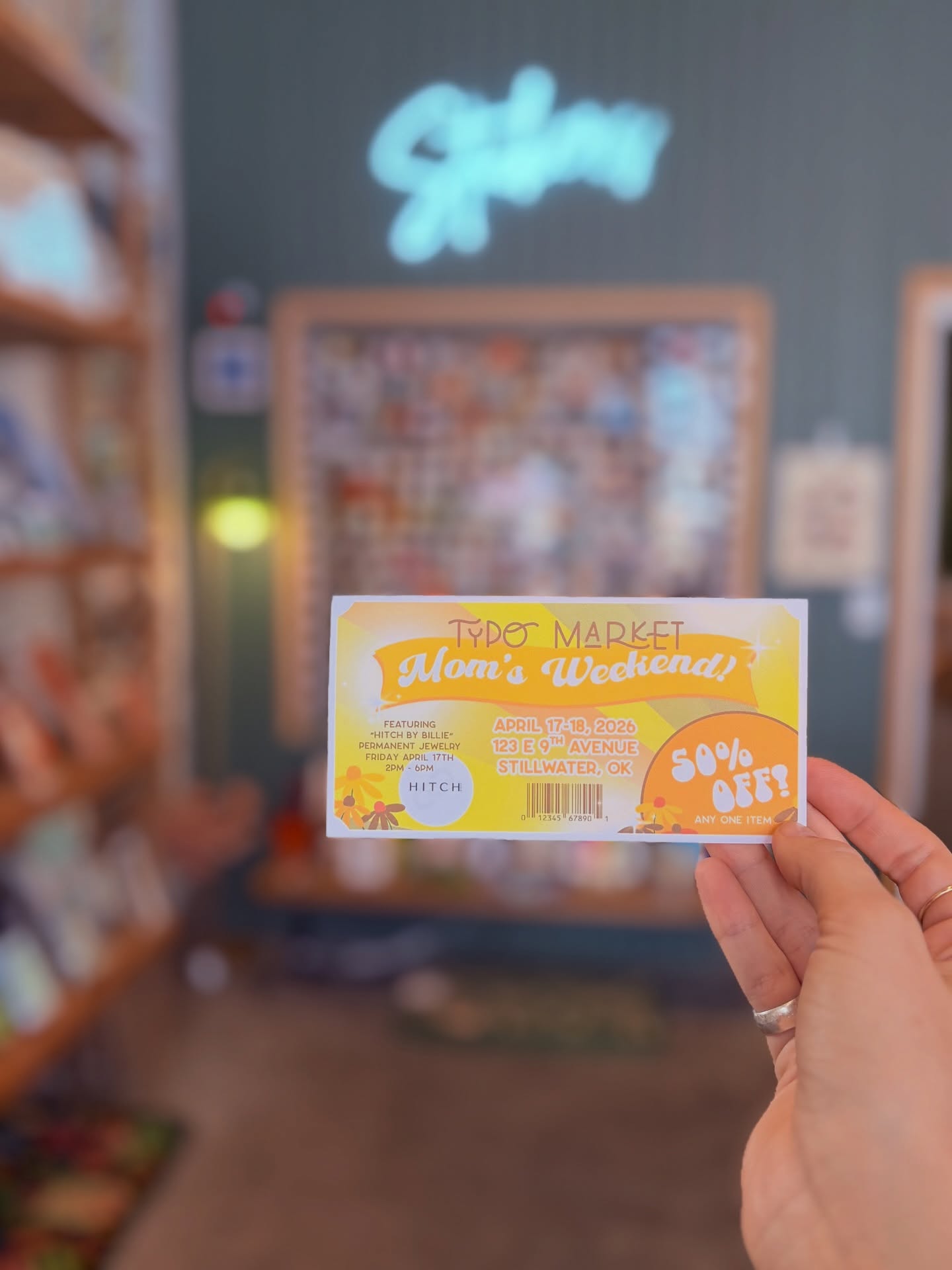 We are adding another golden ticket to our shopping bags today!!! Come shop with us!