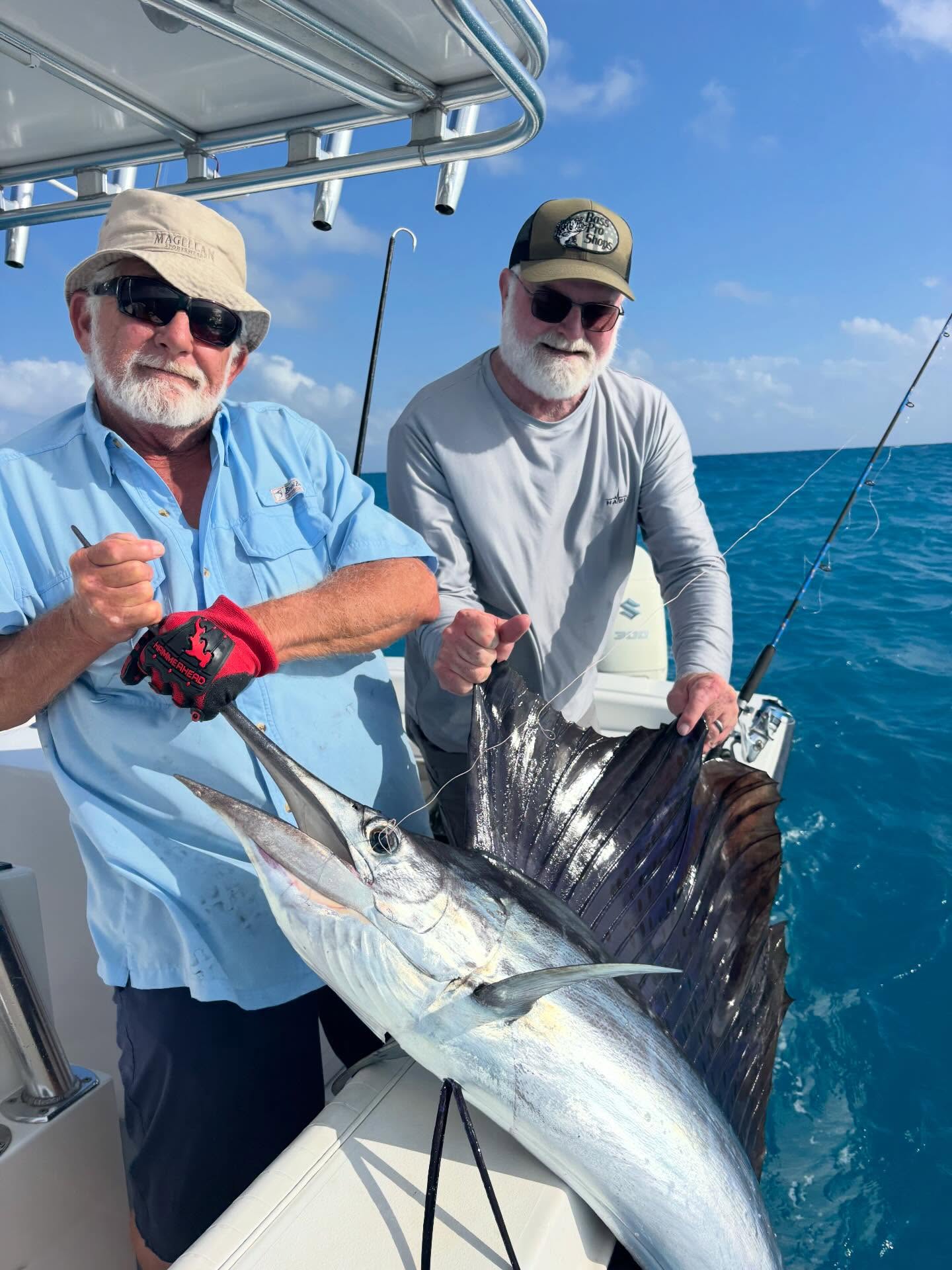 Many sails caught over the last few months. We’re still in season and they are chewing. Let’s go fishing! #seastheday #seasthedaycharters #flkeys #florida #whitewaterboats