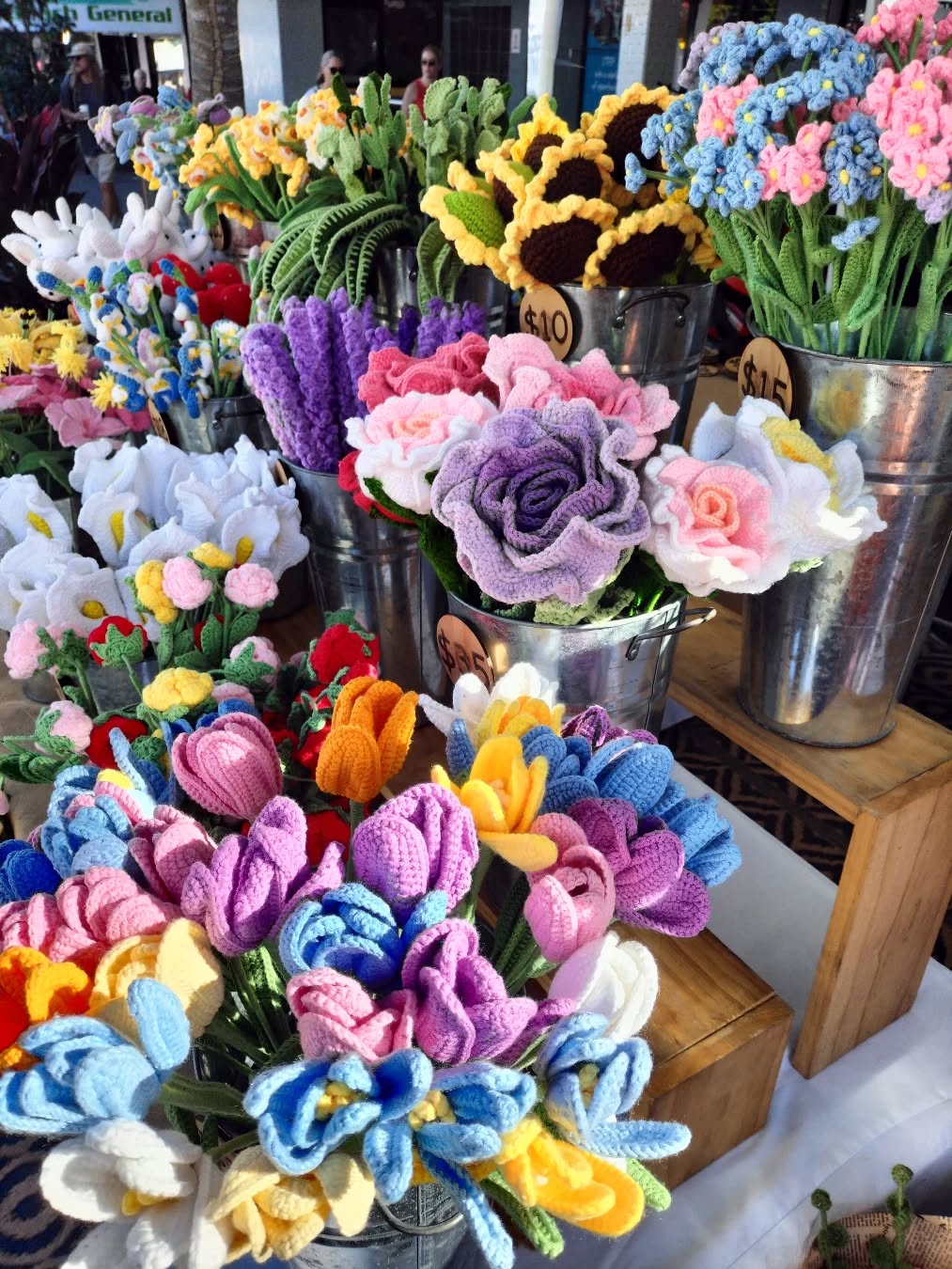All the colours, all the cuteness 🌸✨
My gorgeous handmade crochet flowers looking so pretty on display — each one carefully crafted to last forever. Mix and match your favourite colours or create your own custom bouquet 💐
Why give flowers that fade… when you can give flowers that last forever? 💖
Shop online now 🌿