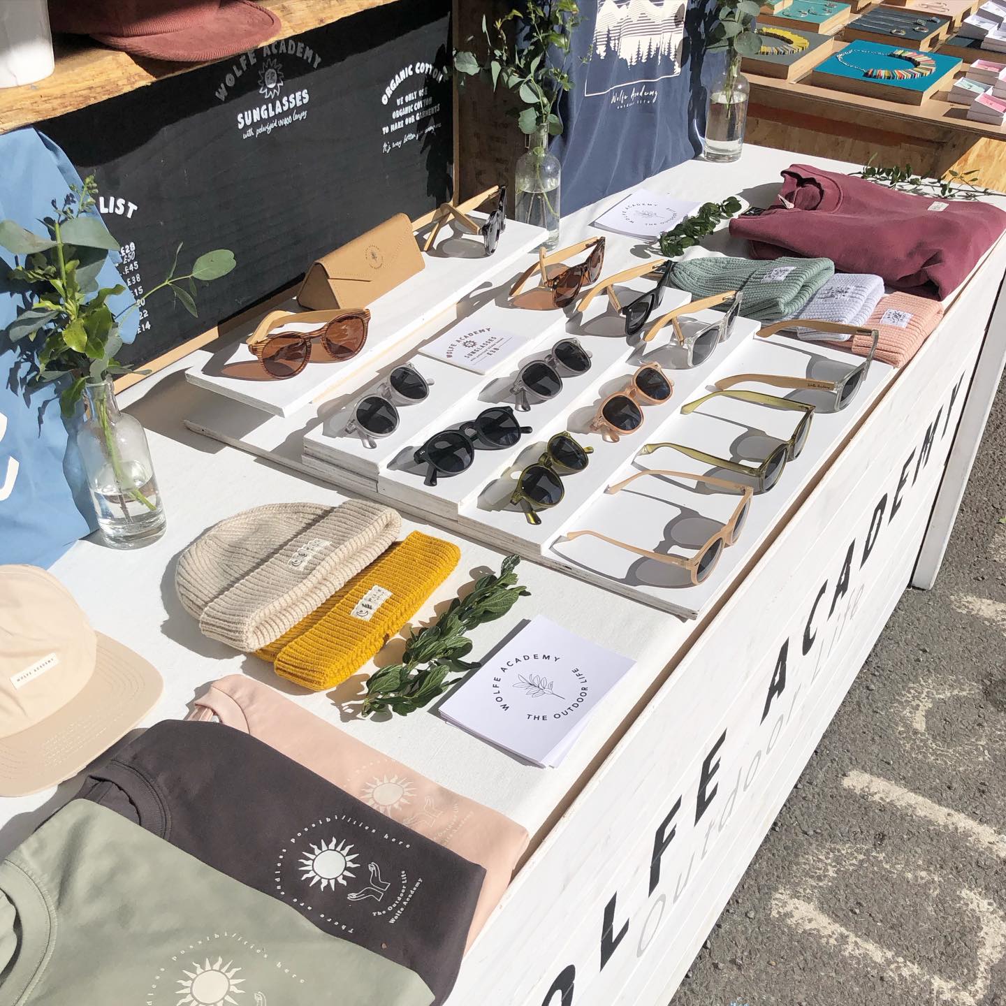 Set up and trading @thefromeindependent . Sun is shining and we’re here until 3pm 🥳