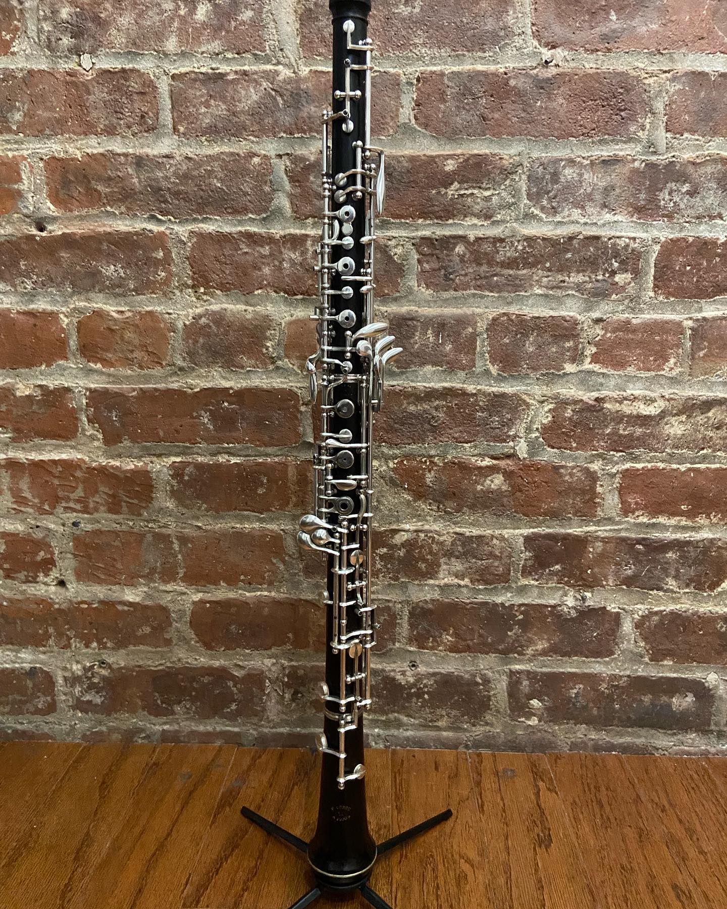 I have a freshly overhauled Lorrée DC52 for sale for $5000. Available to try in Midtown NYC #oboe #oboerepair #woodwind