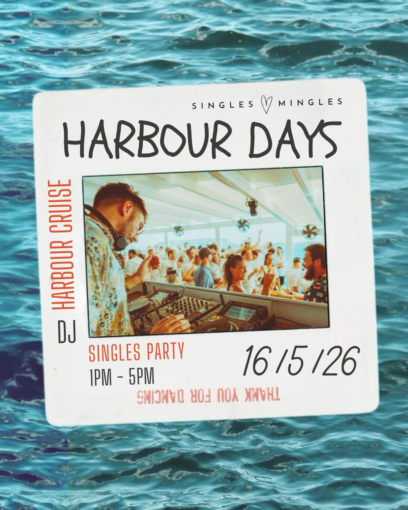 Ditch the apps for a day, and cruise the harbour with a crowd of singles ☀️🥂🫶🏼
#single #singles #singlesevent #singlesparty #singlesmingles